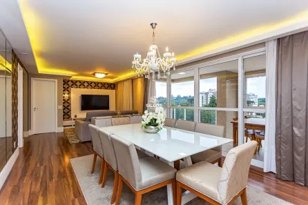 Apartamento com 3 Quartos para alugar, 143m² no Cristo Rei, Curitiba