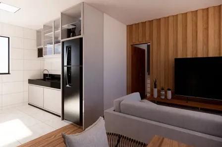 Apartamento com 2 Quartos à venda, 52m² no Serrano, Belo Horizonte