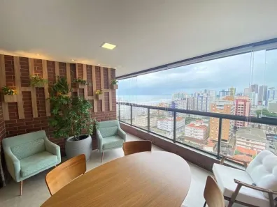 Apartamento com 3 Quartos à venda, 146m² no Guilhermina, Praia Grande