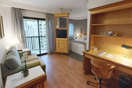 Flat com 1 Quarto à venda, 30m² no Indianópolis, São Paulo
