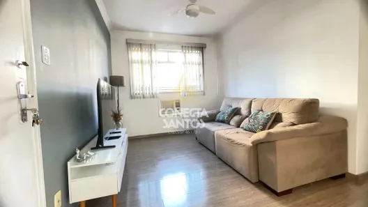 Apartamento com 2 Quartos à venda, 60m² no Embaré, Santos