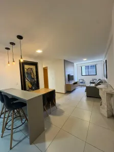 Apartamento com 3 Quartos para alugar, 73m² no Jatiúca, Maceió