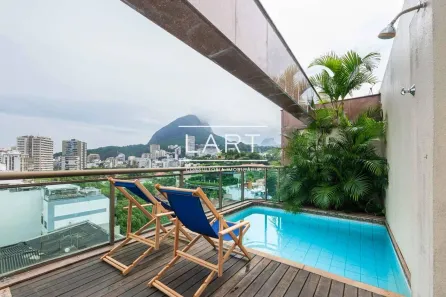 Cobertura com 2 Quartos para alugar, 170m² no Leblon, Rio de Janeiro