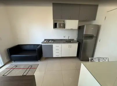 Apartamento com 1 Quarto para alugar, 31m² no Santo Amaro, São Paulo