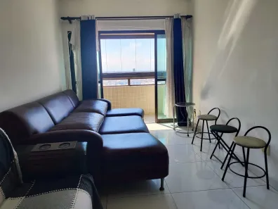 Apartamento com 1 Quarto para alugar, 62m² no Maracanã, Praia Grande