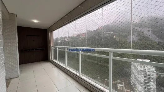 Apartamento com 3 Quartos para alugar, 131m² no Marapé, Santos