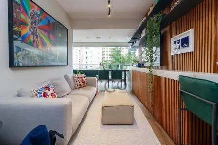 Apartamento com 2 Quartos para alugar, 80m² no Brooklin Paulista, São Paulo