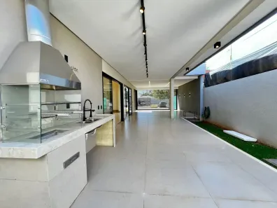 Casa de Condomínio com 3 Quartos à venda, 180m² no Terras Alpha Residencial 1, Senador Canedo