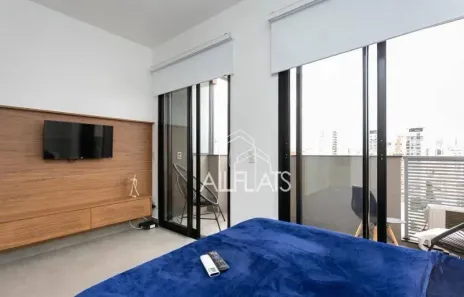 Apartamento com 1 Quarto para venda ou aluguel, 35m² no Pinheiros, São Paulo
