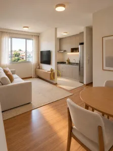 Apartamento com 2 Quartos à venda, 50m² no Serrano, Belo Horizonte