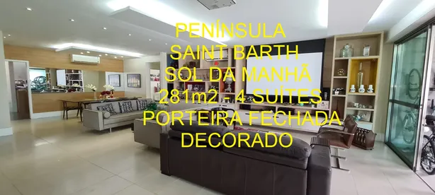 Apartamento com 4 Quartos à venda, 281m² no Barra da Tijuca, Rio de Janeiro