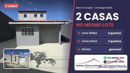 Casa com 5 Quartos à venda, 120m² no Carajás, Contagem