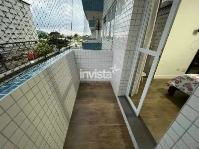 Apartamento com 1 Quarto à venda, 43m² no Gonzaga, Santos