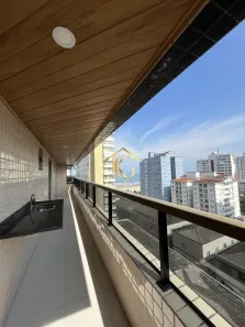 Apartamento com 2 Quartos à venda, 75m² no Canto do Forte, Praia Grande