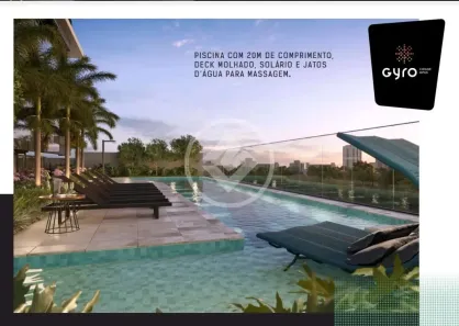 Flat com 1 Quarto à venda, 44m² no Setor Bueno, Goiânia