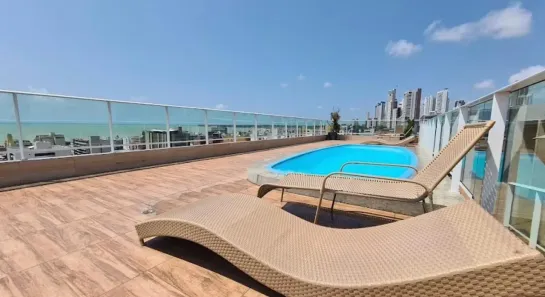 Apartamento com 2 Quartos à venda, 59m² no Cabo Branco, João Pessoa