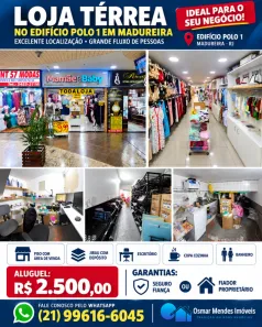 Ponto Comercial para alugar, 66m² no Madureira, Rio de Janeiro