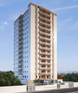 Apartamento com 2 Quartos à venda, 59m² no Guilhermina, Praia Grande