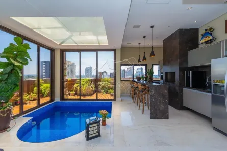 Cobertura com 4 Quartos à venda, 406m² no Mossunguê, Curitiba