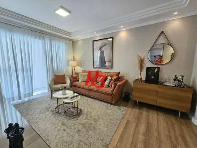 Apartamento com 3 Quartos à venda, 128m² no Gonzaga, Santos