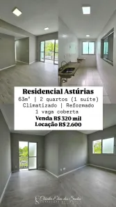 Apartamento com 2 Quartos à venda, 63m² no Flores, Manaus