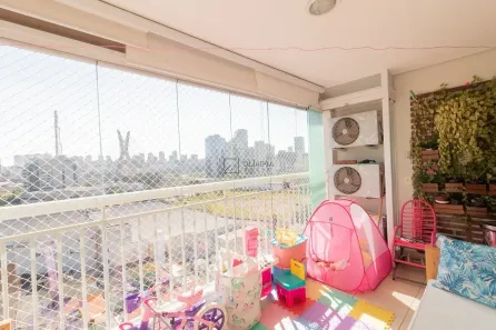Apartamento com 2 Quartos para alugar, 75m² no Vila Cordeiro, São Paulo