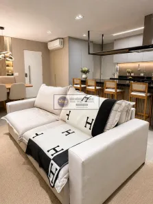 Apartamento com 3 Quartos para alugar, 123m² no Sítio Tamboré Alphaville, Barueri