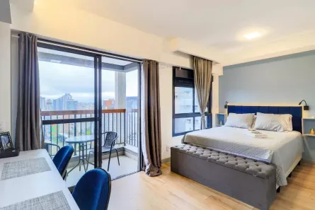 Kitnet com 1 Quarto à venda, 28m² no Brooklin Paulista, São Paulo
