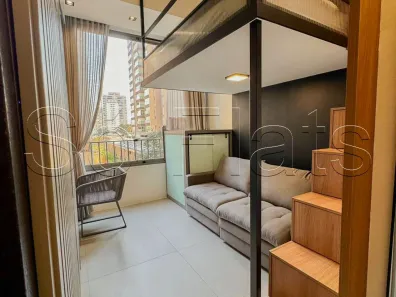 Apartamento com 1 Quarto para alugar, 30m² no Jardim das Acácias, São Paulo