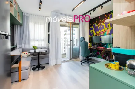 Kitnet com 1 Quarto à venda, 25m² no Campo Belo, São Paulo
