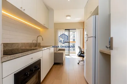 Apartamento com 1 Quarto à venda, 28m² no Brooklin Paulista, São Paulo