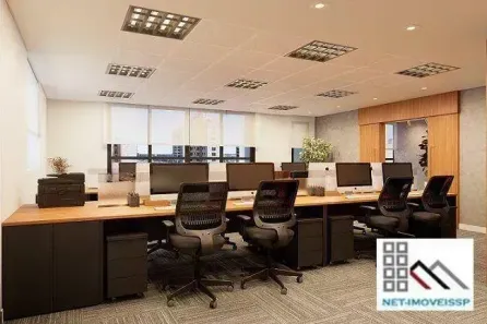 Sala Comercial para alugar, 218m² no Santo Amaro, São Paulo