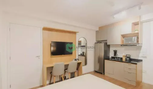 Apartamento com 1 Quarto para alugar, 25m² no Sumaré, São Paulo