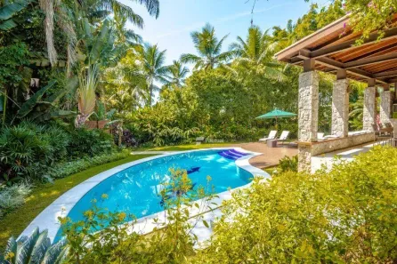 Casa de Condomínio com 5 Quartos para alugar, 397m² no Balneario Praia do Perequê, Guarujá