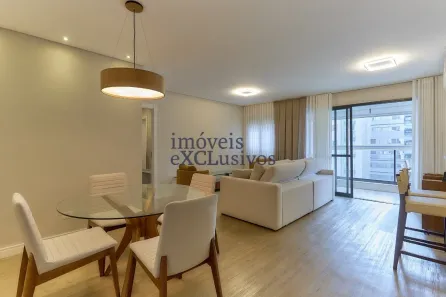 Apartamento com 3 Quartos para alugar, 117m² no Cabral, Curitiba
