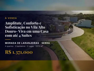 Casa com 4 Quartos à venda, 137m² no Morada de Laranjeiras, Serra