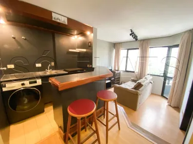 Flat com 1 Quarto à venda, 49m² no Cidade Monções, São Paulo