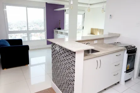 Apartamento com 1 Quarto para alugar, 37m² no Três Figueiras, Porto Alegre