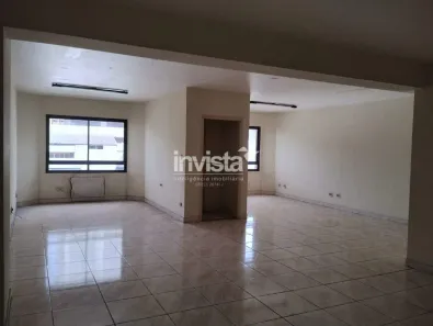 Sala Comercial para alugar, 85m² no Vila Belmiro, Santos