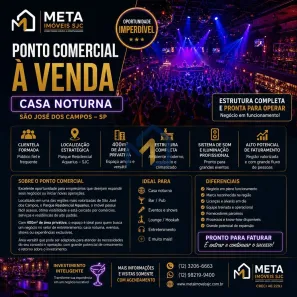 Ponto Comercial à venda, 400m² no Parque Residencial Aquarius, São José dos Campos