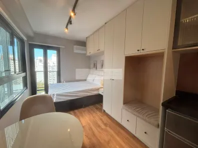 Apartamento com 1 Quarto para alugar, 23m² no Pinheiros, São Paulo