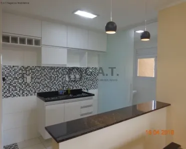 Apartamento com 3 Quartos para alugar, 69m² no Parque Bela Vista, Votorantim