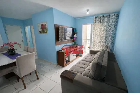 Apartamento com 2 Quartos à venda, 55m² no Jardim Santa Cristina, Santo André