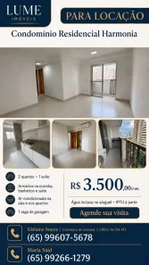 Apartamento com 2 Quartos para alugar, 63m² no Jardim Aclimação, Cuiabá