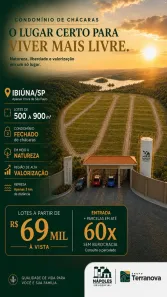 Lote/Terreno à venda, 500m² no Rio de Una, Ibiúna