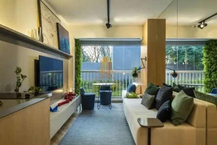 Apartamento com 1 Quarto à venda, 33m² no Santo Amaro, São Paulo