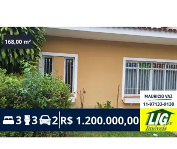 Casa com 3 Quartos à venda, 168m² no Cidade São Francisco, São Paulo