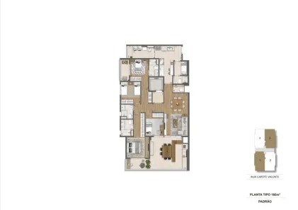 Apartamento com 3 Quartos à venda, 160m² no Pinheiros, São Paulo
