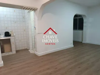 Apartamento com 1 Quarto para alugar, 40m² no Embaré, Santos