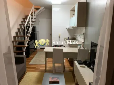 Flat com 1 Quarto à venda, 48m² no Cidade Monções, São Paulo